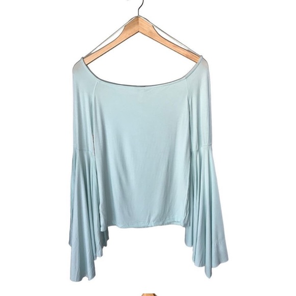Free People Birds of Paradise Bell Sleeve Top - Picture 5 of 7